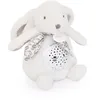 Image de Veilleuse Musicale Projection D'Ã©toiles Lapin Doudou Blanc - Doudou Et Compagnie