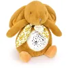 Image de Veilleuse Musicale Projection D'Ã©toiles Lapin Doudou Ocre - Doudou Et Compagnie