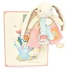 Image de Doudou attache sucette lapin rose - Doudou et compagnie