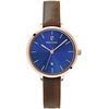 Image de Montre Pierre Lannier  Montre Femme ECHO Bleu Cuir Brun P24354190