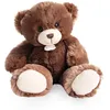 Image de Peluche Ours Bellydou Marron 40 Cm - Histoire D'ours