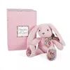 Image de Peluche Copain Calin - Lapin Rose Tendre 25 Cm