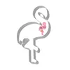 Image de Moule-DÃ©coupoir Inox Xxl Flamant Rose