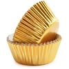 Image de Caissette à gâteau en papier 36 pcs Doré