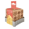 Image de Tampon biscuit bois Flower + découpoir