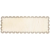 Image de Plat à Gâteau en bois 36 x 13 cm Dentelle