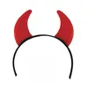 Image de Serre Tete Corne De Diable Rouge En Feutrine
