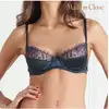 Image de Soutien-Gorge Quart Cup Villa Satine Bleu