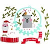 Image de Couronne de Noël à assembler 18,5 x 20 cm