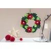 Image de Couronne de NoÃ«l en feutrine Ã  monter 40 cm