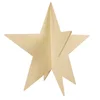 Image de Etoile en bois à assembler + anneau de suspension - 30 cm
