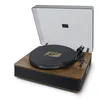 Image de Muse MT-107 BTO Platine vinyle, 33/45 Trs, Bluetooth, USB pour lecture/encodage, Finition Noir et bois - Enceintes StÃ©rÃ©o 2x5W