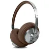 Image de Muse M-298 SBR casque Sans fil et filaire Arceau Appels/Musique Bluetooth Marron et Argent