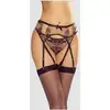 Image de Porte-Jarretelles Sure d'Elle PR1650 Beige & Noir