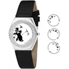 Image de Montre Sc Crystal  MF316-OISEAU-CHAT+BRACELET006-NOIR P16029915