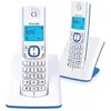 Image de Alcatel Classic F530 Duo - Téléphone sans fil avec ID d'appelant - DECT - bleu + combiné supplémentaire