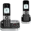 Image de Alcatel F890 Voice Duo - TÃ©lÃ©phone sans fil - systÃ¨me de rÃ©pondeur avec ID d'appelant - (confÃ©rence) Ã  trois capacitÃ© d'appel - noir + combinÃ© supplÃ©mentaire
