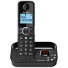 Image de Alcatel F860 Voice - TÃ©lÃ©phone sans fil - systÃ¨me de rÃ©pondeur avec ID d'appelant - (confÃ©rence) Ã  trois capacitÃ© d'appel - noir