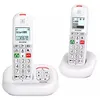Image de Alcatel - Telephone sans fil duo dect blanc XL685VOICEDUOBLANC