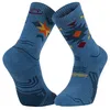 Image de Chaussettes de randonnée BV SPORT SOCQUETTE TREK GR ''HAUTE - LYOCELL'' (AZTEC BLEU)
