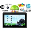 Image de Tablette Tactile 7' Android 6.0 HD Double CamÃ©ra 48 Go Noire YONIS