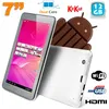 Image de Tablette Tactile Android 6.0 7' Quad Core Google Play Store Blanc 20 Go YONIS