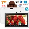 Image de Tablette Tactile 7 Pouces Quad Core CamÃ©ra Flash Android Micro SD USB 12Go Blanc YONIS