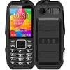 Image de TÃ©lÃ©phone Portable Ãtanche 1,8' IP68 Incassable Dual Sim Bluetooth Noir YONIS