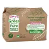 Image de Love&Green Pure Nature - Couches écologiques écrues - Taille 2 - 3 à 6kg - 35 couches