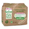 Image de Love&Green Pure Nature - Couches écologiques écrues - Taille 4+ - de 9 à 20 kg - 35 couches