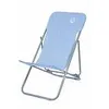 Image de Lot De 2 Chiliennes De Jardin Pliables - 4 Positions - O'sun - Bleu - Dimensions : 96 X 55 X 98 Cm