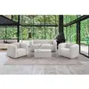 Image de Table Basse Avec Rangement - Terracotta - Gris Clair - Pliant - Rectangulaire - Bois Massif