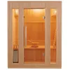 Image de Sauna vapeur FRANCE SAUNA Zen Angulaire 3/4 places