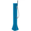 Image de Douche Solaire Extérieur 26x29x120cm Happy Go Formidra 23L en Polyéthylène HD - Douchette Amovible, Mitigeur et Rince Pieds
