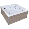 Image de Spa acrylique square wave 2 netspa - carrÃ© 5 places