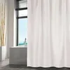 Image de MSV Rideau de douche Polyester 180x200cm Blanc