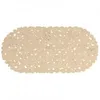 Image de MSV TAPIS DE BAIN PVC GALETS 68X35CM BLANC