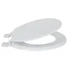 Image de MSV Abattant WC MDF Blanc - Charni?res PS