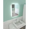 Image de Miroir salle de bain LED auto-Ã©clairant ATMOSPHERE 40x60x3.5cm