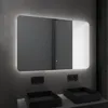 Image de Miroir salle de bain LED auto-Ã©clairant ATMOSPHERE 120x80x4cm