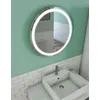 Image de Miroir salle de bain LED auto-Ã©clairant CIRCLE LIGHT diamÃ¨tre 59cm