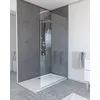 Image de Paroi de Douche Ã  l'italienne en verre AURLANE Parma 2 Transparent 120cm