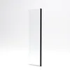 Image de Volet pivotant pour paroi de douche fixe - 40x200cm - Verre transparent 6mm - Profile Noir Mat