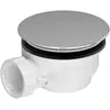 Image de Bonde de Receveur DiamÃ¨tre 90 mm - Capot Chrome - Evacuation Horizontale