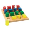 Image de Bsm Jeu D'encastrement GÃ©obois Tailles Et Formes - Mixte - LivrÃ© A L'unitÃ©