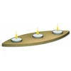 Image de Support 3 Bougies 16 mm x 30 x 10 cm Ovale