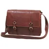 Image de Besace Katana Cuir de Vachette gras K 36847 - Marron