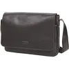 Image de Besace Katana Cuir de Vachette grainÃ© K83606 - Chocolat