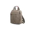 Image de Sac Ã  dos Katana en toile garnie Cuir de Vachette K6559 - Marron