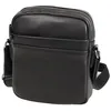 Image de Pochette portÃ©e travers Katana Cuir de Vachette grainÃ© 89613 - Noir